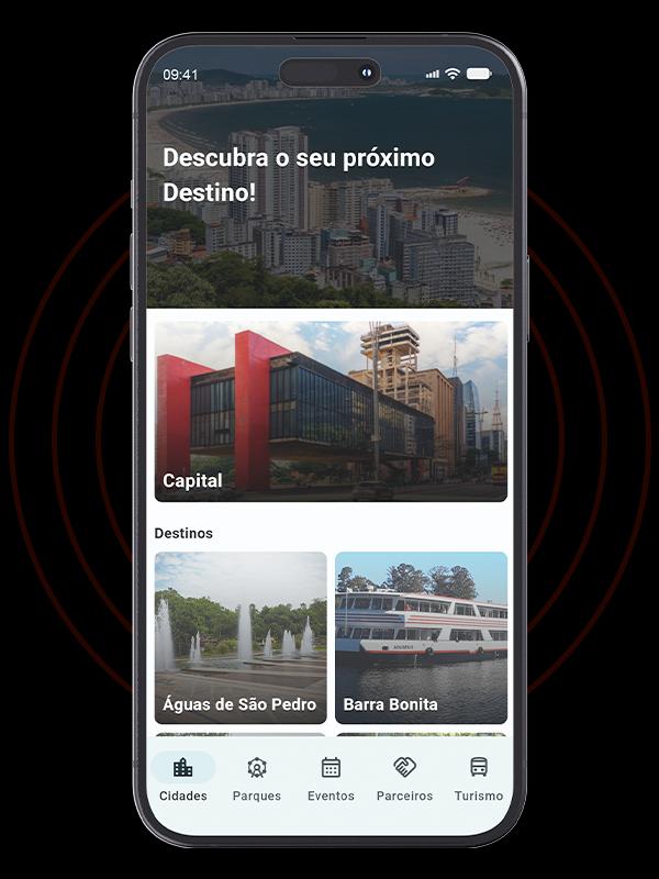 type inicial app São Paulo Mais Perto.
